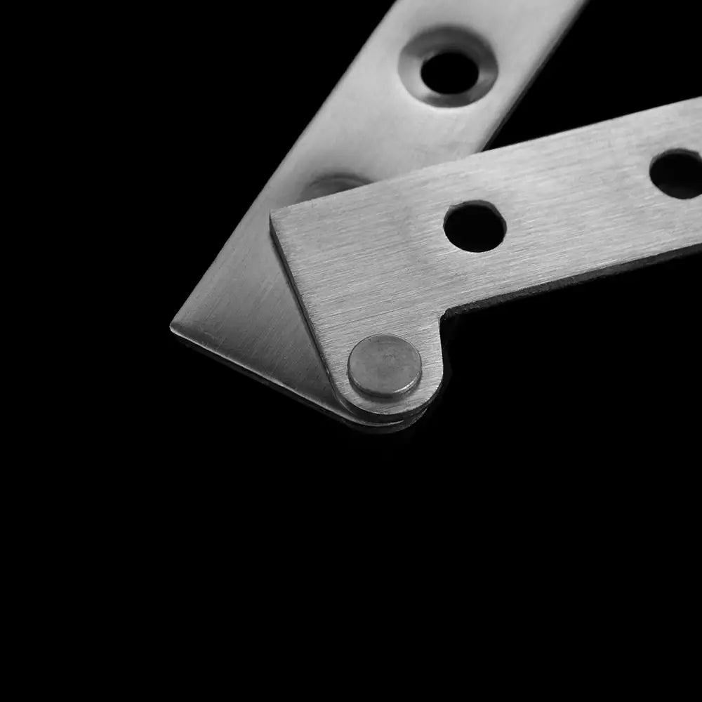 Stainless Steel Connector Door Hinge For Kitchen Cabinet Furniture Supplies Hidden Hinges Window Accessories Home Hardware
