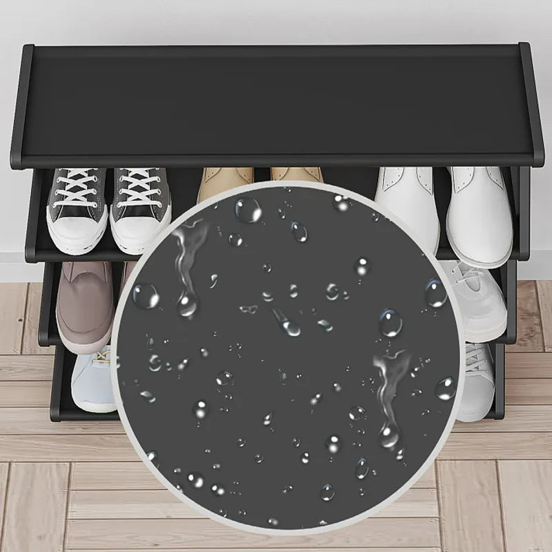 Shoe Rack Organizer Space Saving Shoes Organizer Free Standing Z-shaped Rack Multi-layer Assembly Storage for Home Dormitory