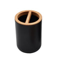 Bamboo Bathroom Accessories Toilet Brush Toothbrush Holder Gargle Cup Soap Holder Lotion Dispenser Bathroom Essential Accessory