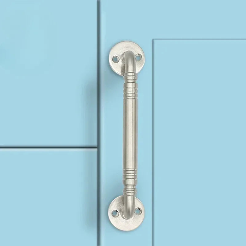 Stainless Steel Door Handles for Interior Doors Bedroom Kitchen Door Pulls Fire-proof Door Handle Cabinet Handle Hardware