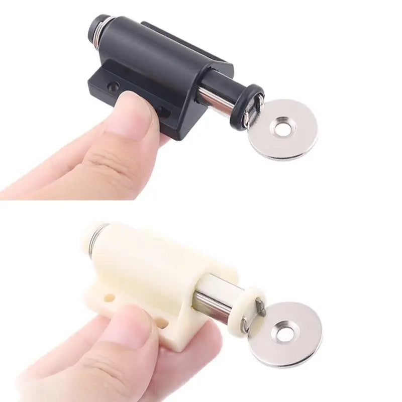 Rebounding Magnetic Drawer Latch Door Closer Furniture Hardware Cabinet Catches Door Stopper for Wardrobe/Kitchen Cupboard