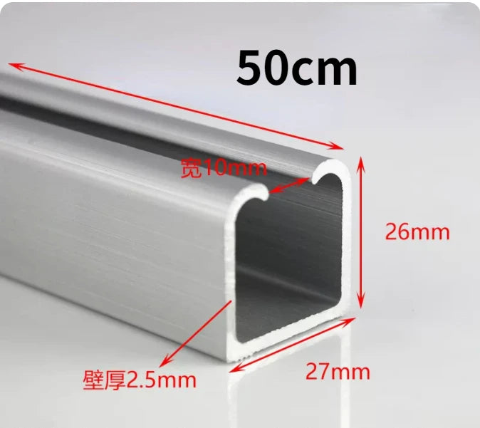 sliding door track hanging rail glass door guide mute push and pull door hanger rail Solid wood doors bathroom fold hanging door