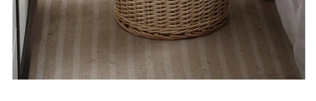 Wier Laundry Basket Dir Clothes Storage Basket with Lid Household Organizer Basket Pure l Willow Wier Basket