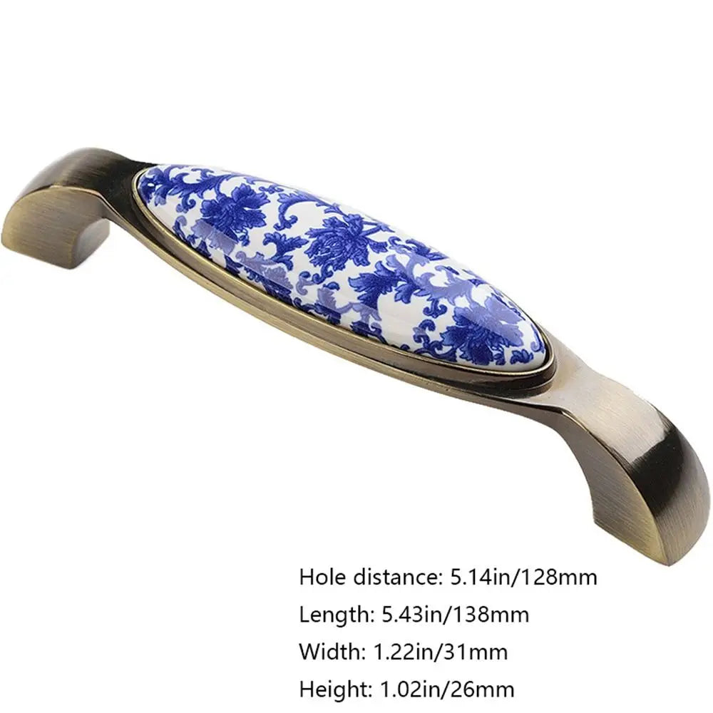 1Pcs 76mm/96mm/128mm Creative Furniture Antique Fashion Drawer Knobs Pull Handles Dresser Cabinet Handles Door Handle