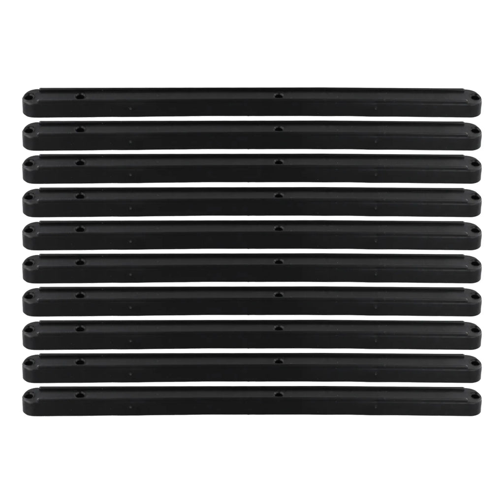 10 Pieces Plastic Drawer Slides Replacement Draw Runners 180 235 298mm Suitable for Drawers and Cabinet Grooves