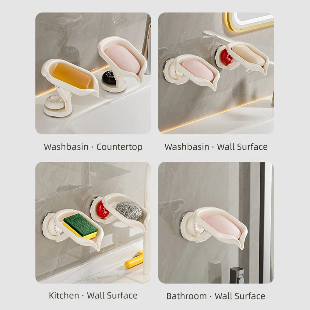 Soaps Dish For Shower Rapid Self-Draining System Keeps Soaps Dry. Modern Bathroom Essential