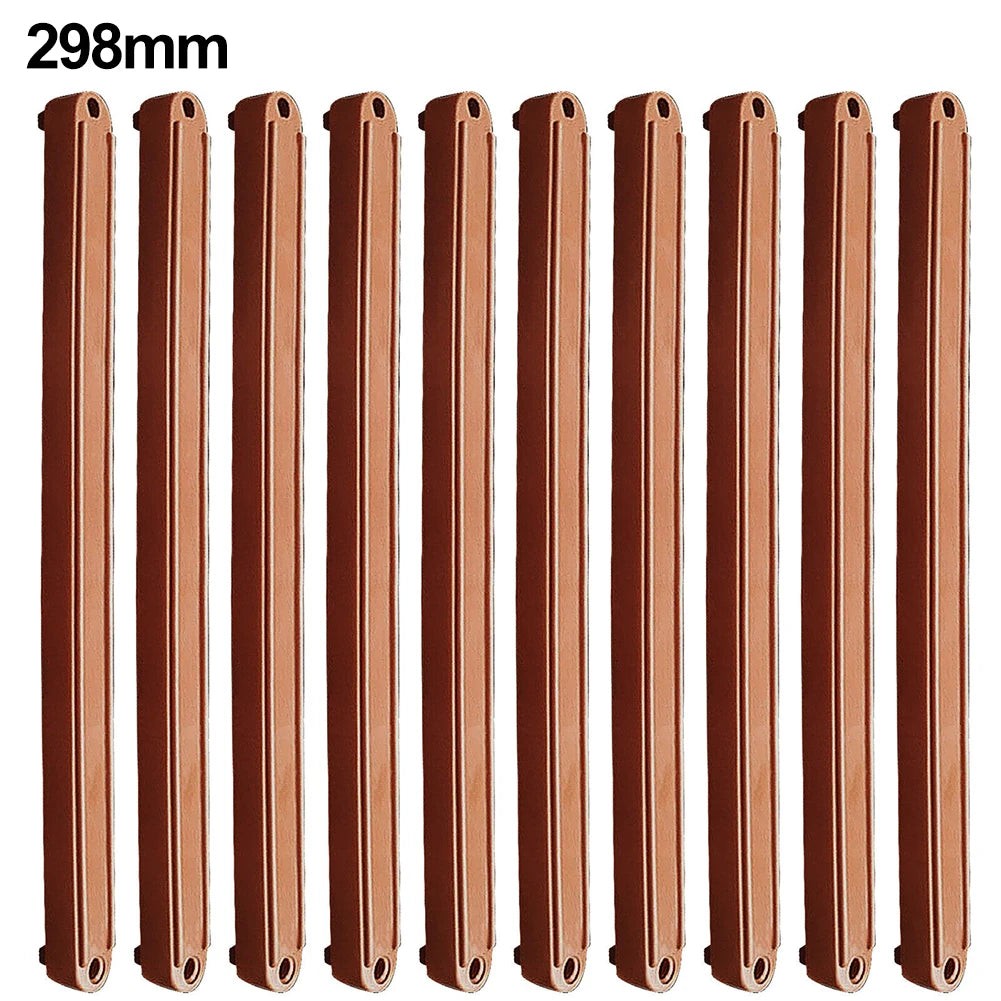 Slide Rail Drawer Runners 10pcs For Drawers Plastic Replacement Smooth Brand New Excellent Service Life High Quality