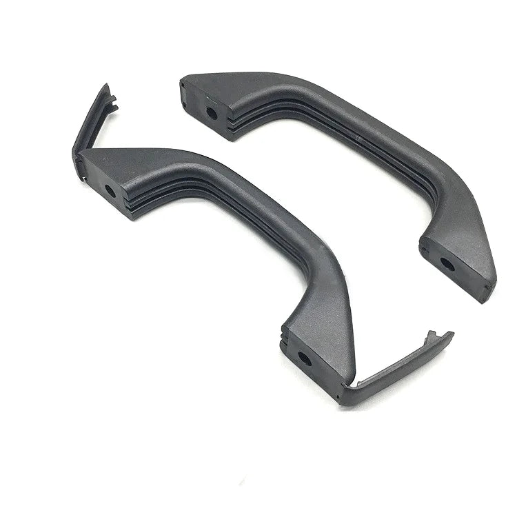 1/2X 175mm Grab Pull Door Handles With Hole Covers Trailer Caravan Motorhome Van Exterior Door Handles Parts Car Accessories