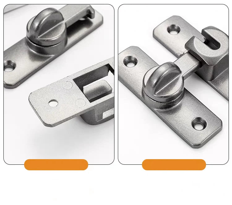90 Degree Window Drawers Cabinet Locks Stainless Steel Hook Latch Barn Door Latch Bolt Hooks Sliding Gate Buckles Hardware