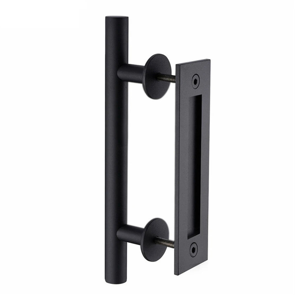 Door Sliding Barn Household Working Wood Track Hardware Interior Cabinet Closet Hanging Rail Set Smooth Silent