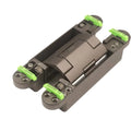 Silent Close Hydraulic Adjustable Hinge Invisible Mounting Folding Automatic Door Closing Device Furniture Fittings