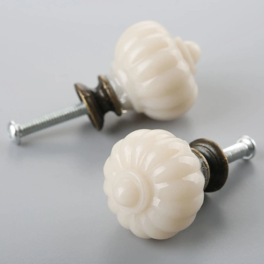 1pc 27*34mm Door Knobs Handles Single Hole Furniture Knobs Cupboard Door Cabinet Handles With Screws
