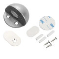 Stainless Steel Magnetic Door Stopper, Heavy Duty Hidden Door Stop, Wall Mount Door Holder, Home Improvement Furniture Hardware