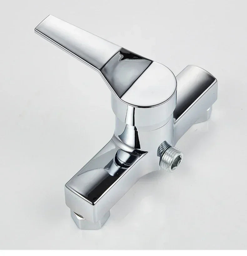 Bathroom Hidden Shower Faucet Household Wall Mounted Shower Faucet Water Heater Cold and Hot Mixed Valve Shower Accessories