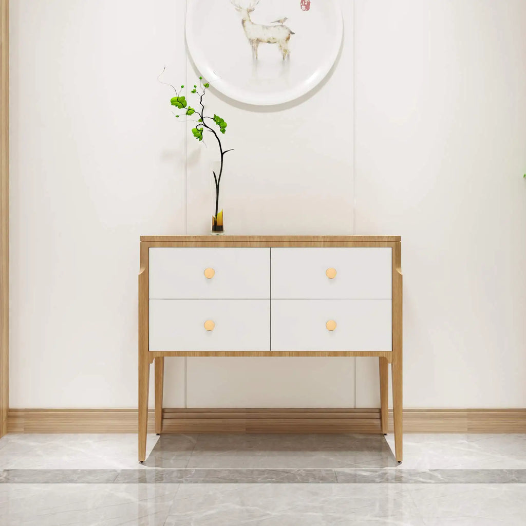 Round Cabinet Knobs, Gold Brass Drawer Knobs, Door Kitchen  Stainless Steel Single Hole Handle with Screws
