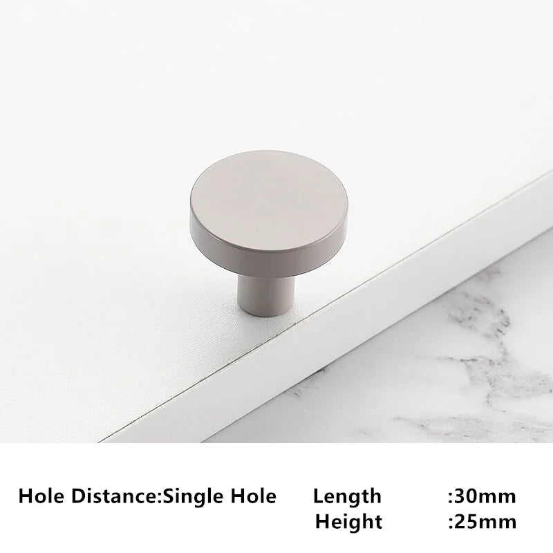 Handles Drawer Cabinet Furniture Kitchen Handles for Cabinet Knob Door Drawer Furniture Kitchen Knob Round Classic Golden Black