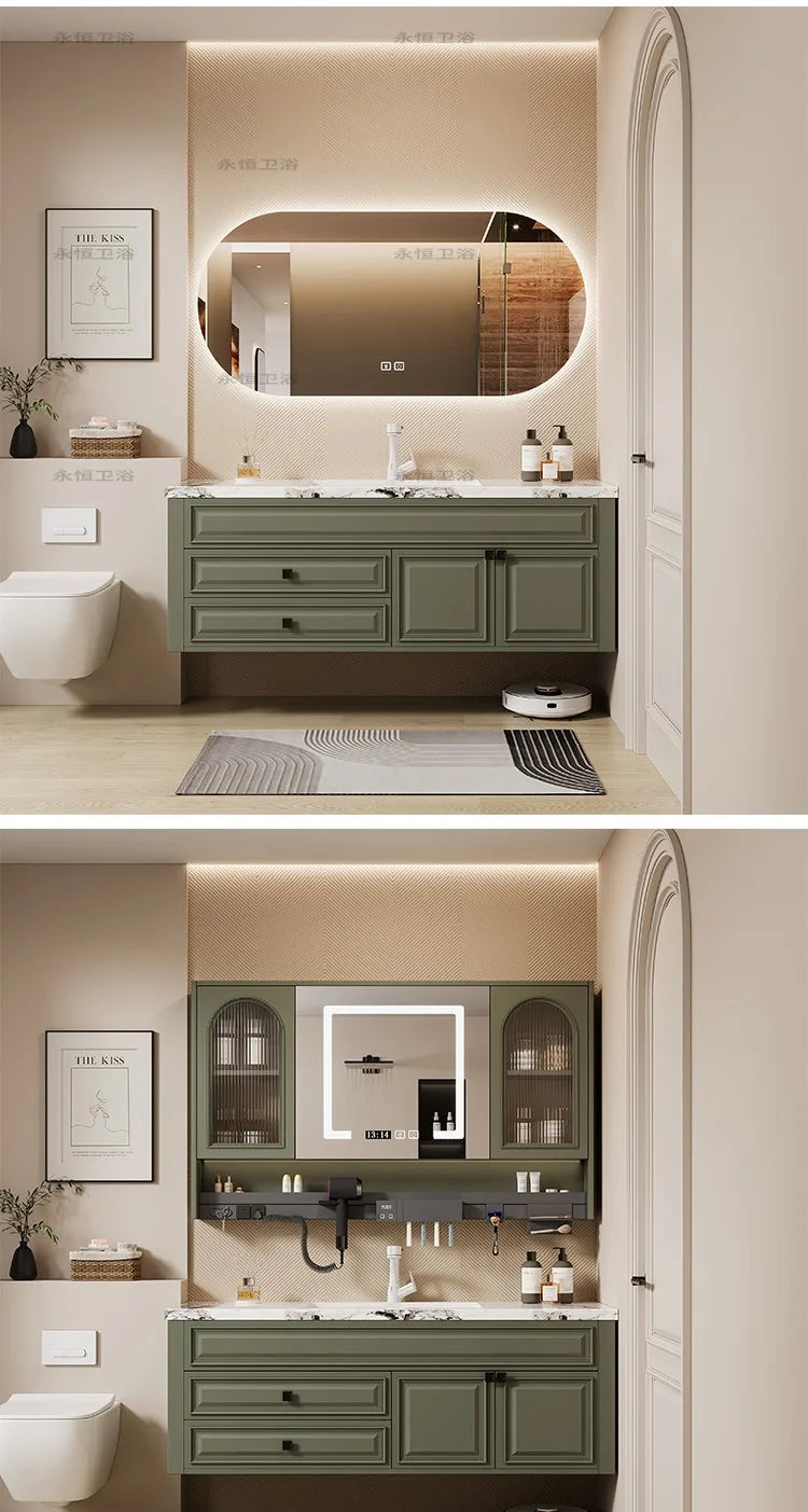Sink Organizer Bathroom Cabinet Modern Wash Vanity Sink Bathroom Cabinet Wall Shelves Mueble Organizador Home Accessories