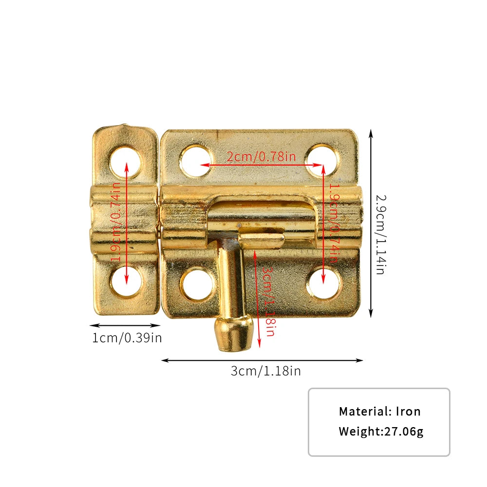 793 Latch Exposed Room Door, Bathroom Wooden Door Latch, Deadbolt Door Buckle Cannot Be on Padlock Type