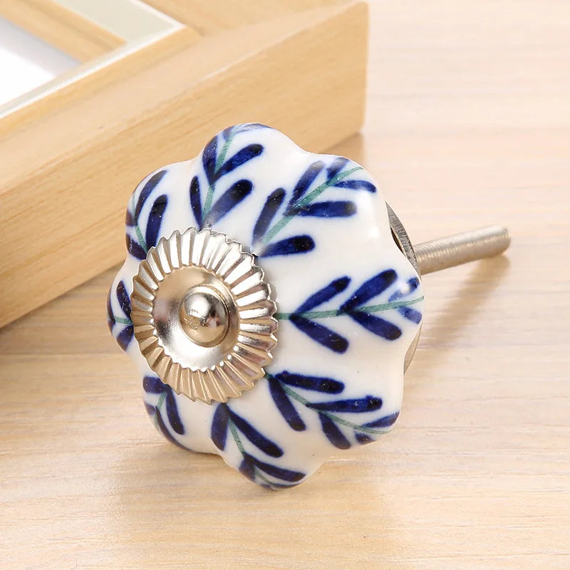Modern Minimalist Furniture Drawer Cabinet Door Handle, European and American Style Ceramic Handle, High-quality