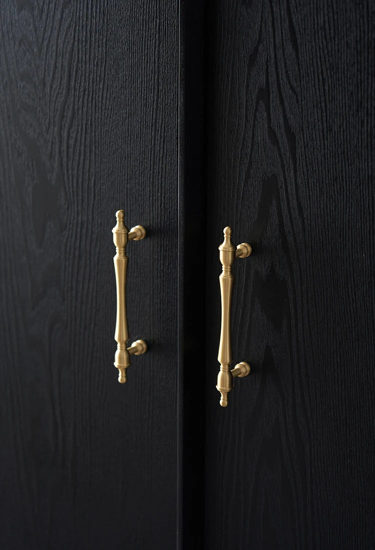 Modern /Solid Brass Furniture Handles for Cabinets and Drawers  Wardrobe Dresser Cupboard / Bedroom Drawers Knobs and Handles