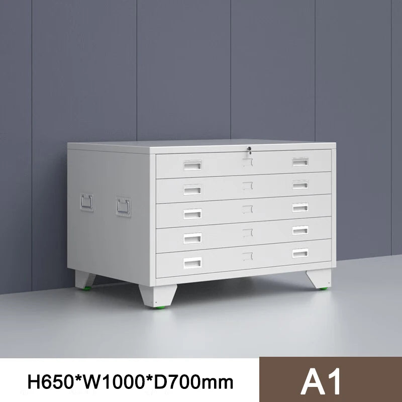 5 Drawers Map Display Drawing Cabinets Metal Drawers Steel Filing Cabinet Flat Map Cabinet Customized