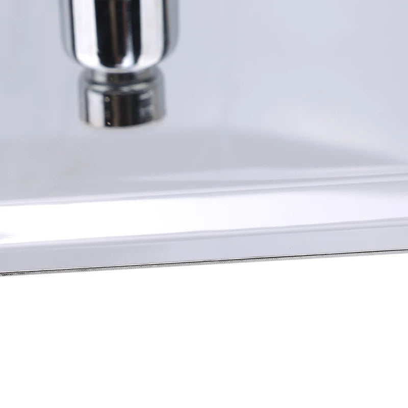 6/8/10 Inch Ultra-thin Waterfall Shower Heads Stainless Steel High Quality Square Round Portable Practical Rainfall Shower Head