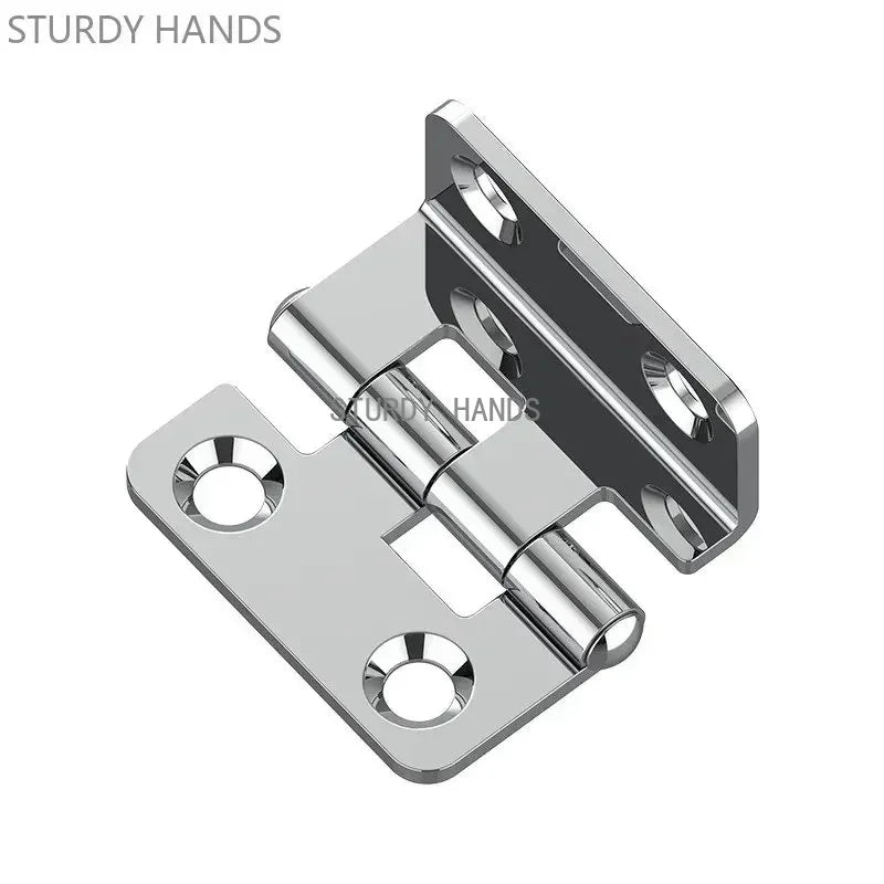 5pcs Stainless Steel 270 Degrees Opening and Closing Buffer Hinge Cabinet Door Mechanical Hinges Furniture Hardware with Screw