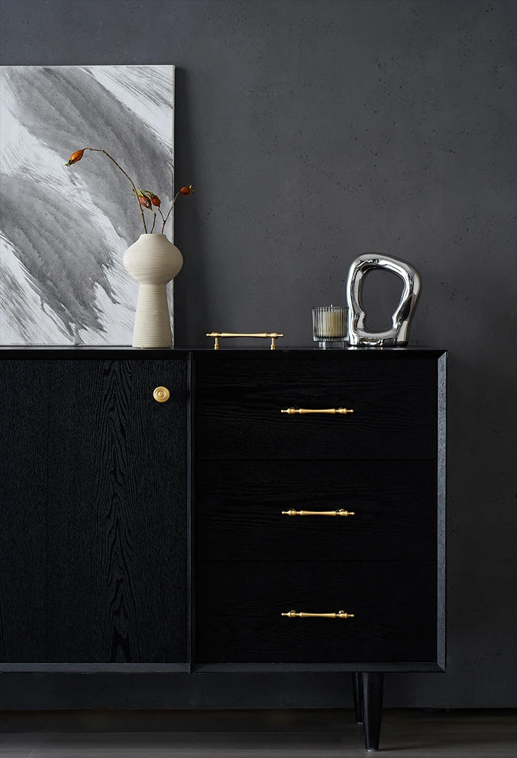 Modern /Solid Brass Furniture Handles for Cabinets and Drawers  Wardrobe Dresser Cupboard / Bedroom Drawers Knobs and Handles