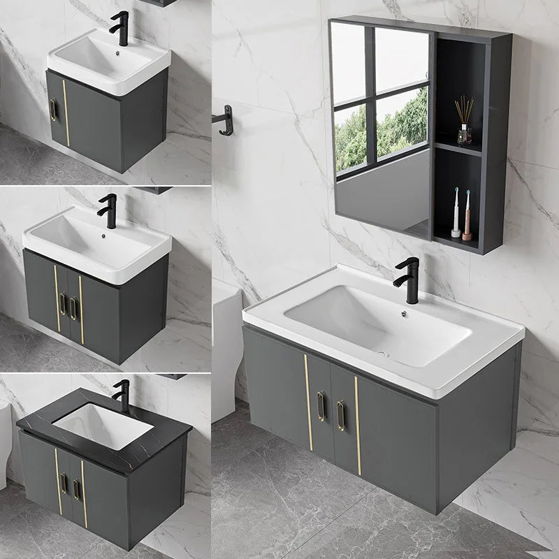 Bathroom Cabinet  Combination Bathroom Household Wash Basin Cabinet Bathroom Wash Basin