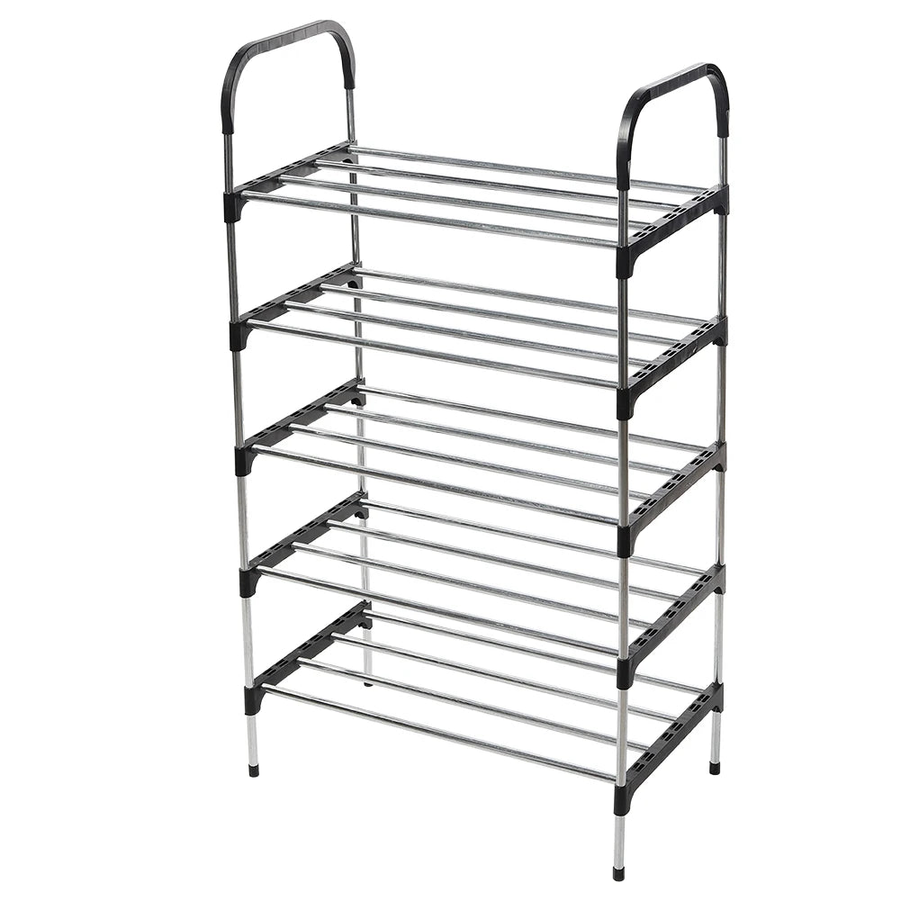 Multi-layer simple shoe rack entrance door storage rack household shoe rack can be stacked to save space shoe rack