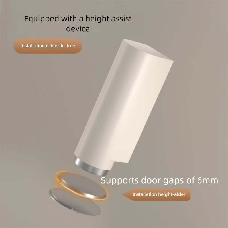 Magnetic Door Stopper -Avoiding Door Damage, Prevents Door Slamming Protects Walls For All Door Materials, Door Hardware