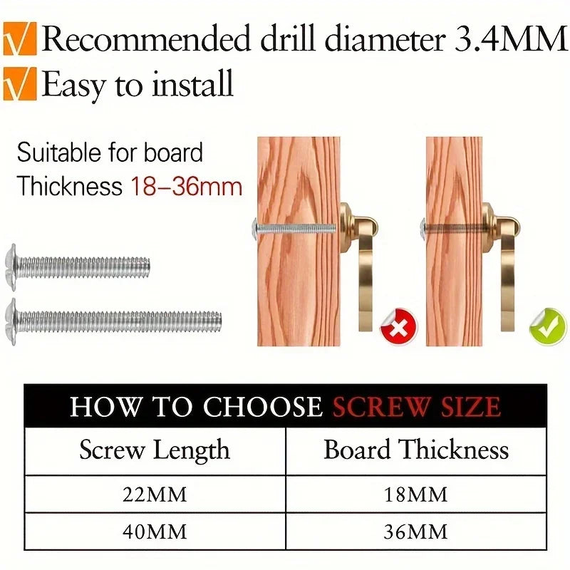 1PC Zinc Alloy Drawer Knobs with Screws:  Brushed, Anti-Fingerprint, Solid Sturdy Modern Style Decorative Handles for Doors