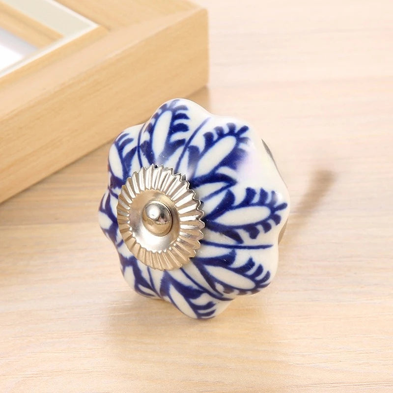 Modern Minimalist Furniture Drawer Cabinet Door Handle, European and American Style Ceramic Handle, High-quality