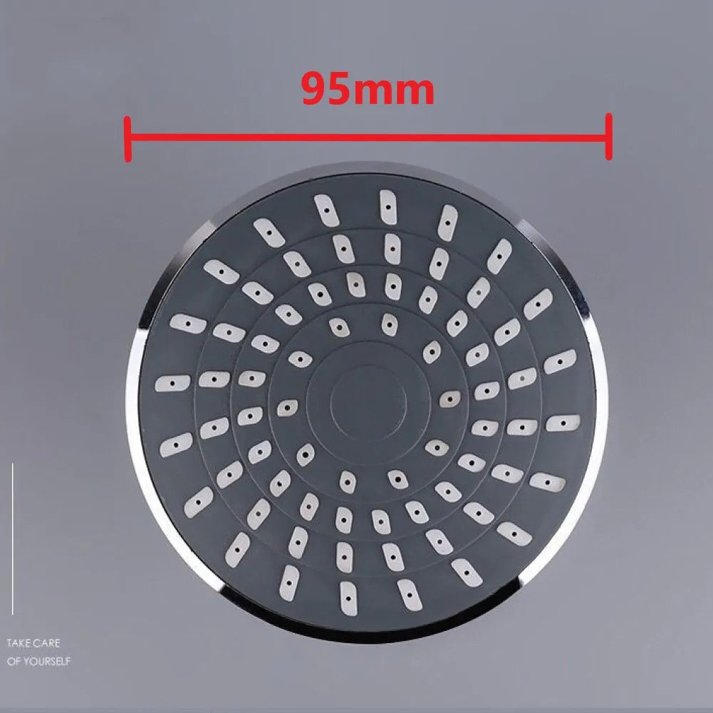 Shower Head Sprayer Adjustable Rainfall Wall-Mounted Bathroom Fixture Faucet Top Nozzle Single Head Bathhouse Hotel Shower New