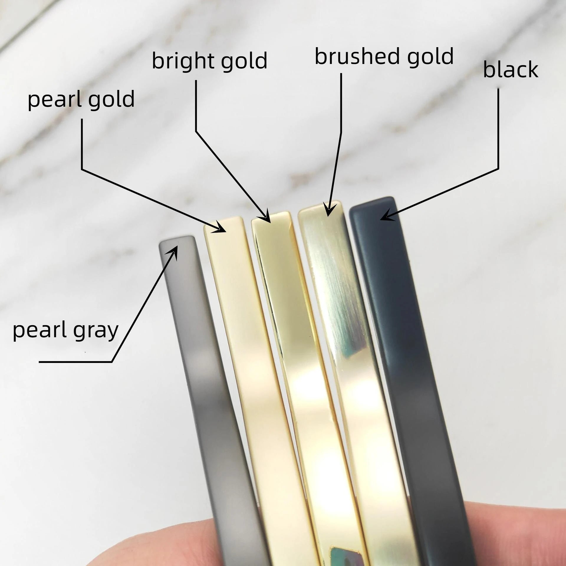 Nordic Handles for Cabinets and Drawers Kitchen Furniture Handles Modern Luxury Gold Wardrobe Drawer Handle Cabinet Door Handle