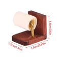 Pretend Bathroom Scene 1:12 Dollhouse Miniature Furniture Accessories: Paper Towel Holder and Toilet Paper Model Toys.