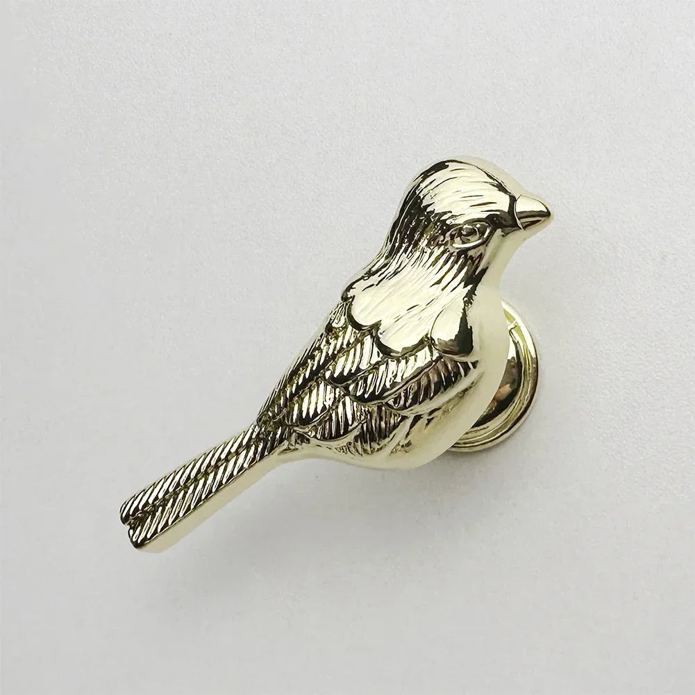 Cabinet Handle Bird Shaped Handle Drawer Knobs Kitchen Cupboard Pulls Wardrobe Door Handles Furniture Hardware Accessories ﻿