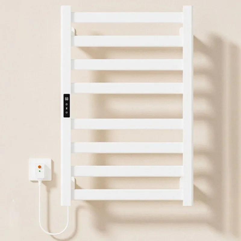 Bathroom Electric Towel Rack Aluminum Waterproof Touch Screen Thermostatic Heating Towel Rack Household Bathroom Accessories