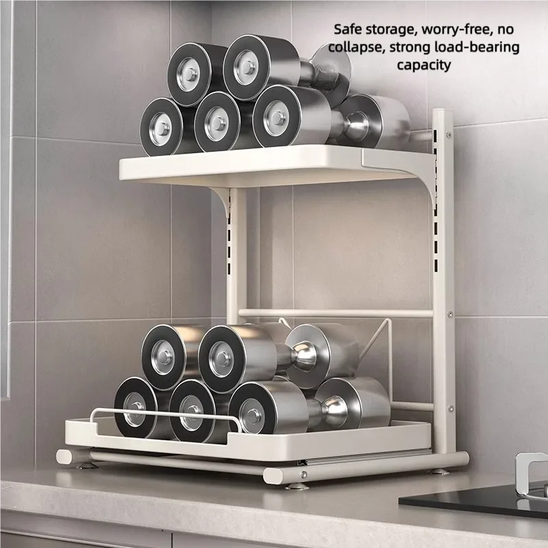 Pull-out Microwave Oven Shelf Kitchen Shelf Free Standing Spice Storage Rack Electrical Appliances Storage Shelves Oven Rack