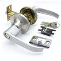Door Handle Lock Entry Sliding Front Doors Entrance Keyed Locks Home Use for Bedroom Living Room Indoor Household