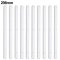 10Pcs Draw Rail Plastic Drawer Slides 180/235/298mm Draw Runners Replacement Drawer Runners Wardrobe Guide Rail Skidway