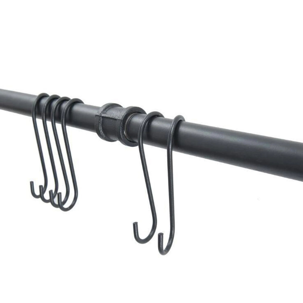Kitchen Hook Hanging Rod Rack Punching Multi-functional Spatula Storage Wall-mounted Rack Kitchenware Bathroom Home  Big Storage
