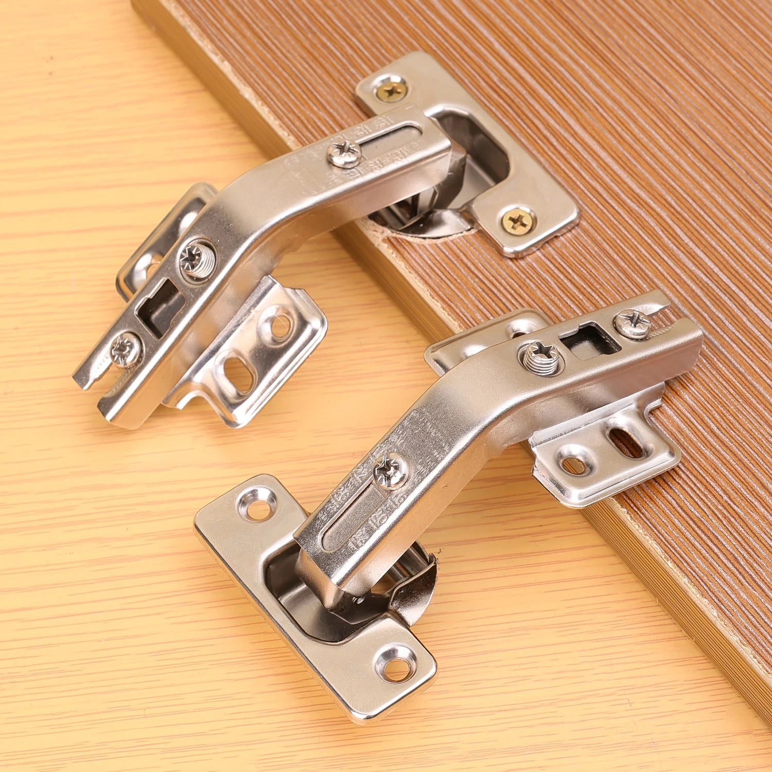 3/1PCS Soft Close Cabinet Hinges 135° Stainless Steel Cupboard Door Concealed Hinges For Corner Replacement Hardware Supplies