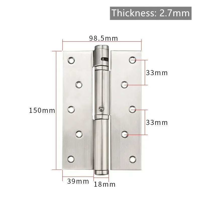 1Pc Stainless Steel Flat Hinge Kitchen Cabinet Doors Connecting Hinge Window Hinge Furniture Door Drawer Hardware Accessories