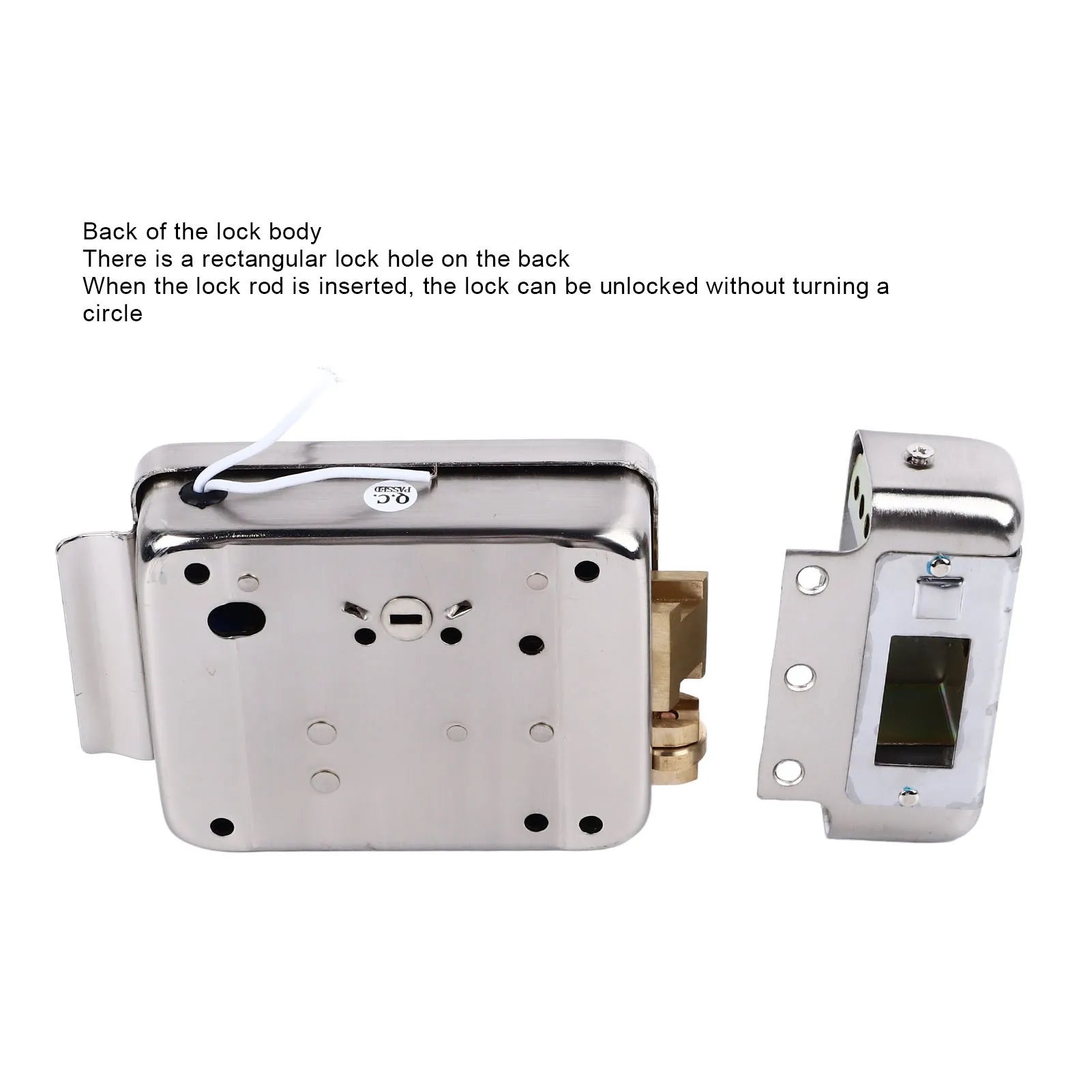 Doorbell Intercom Access Door Lock Electric Control Door Lock for Doorbell Intercom Access Control Security System for Home 12V