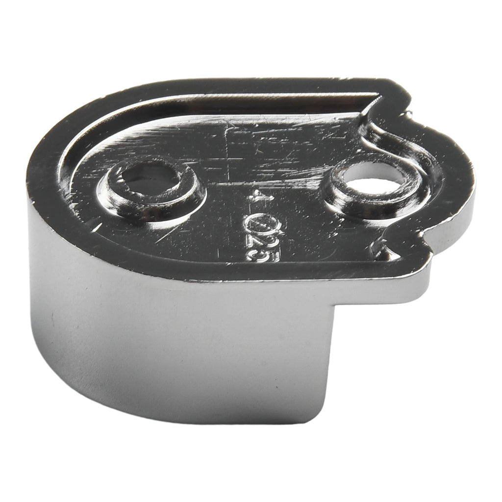 Wardrobe Rail Hanger Rod Socket Support Tube Round End Bracket Holder Heavy Duty U Shaped Rod Socket Home Hardware Accessories