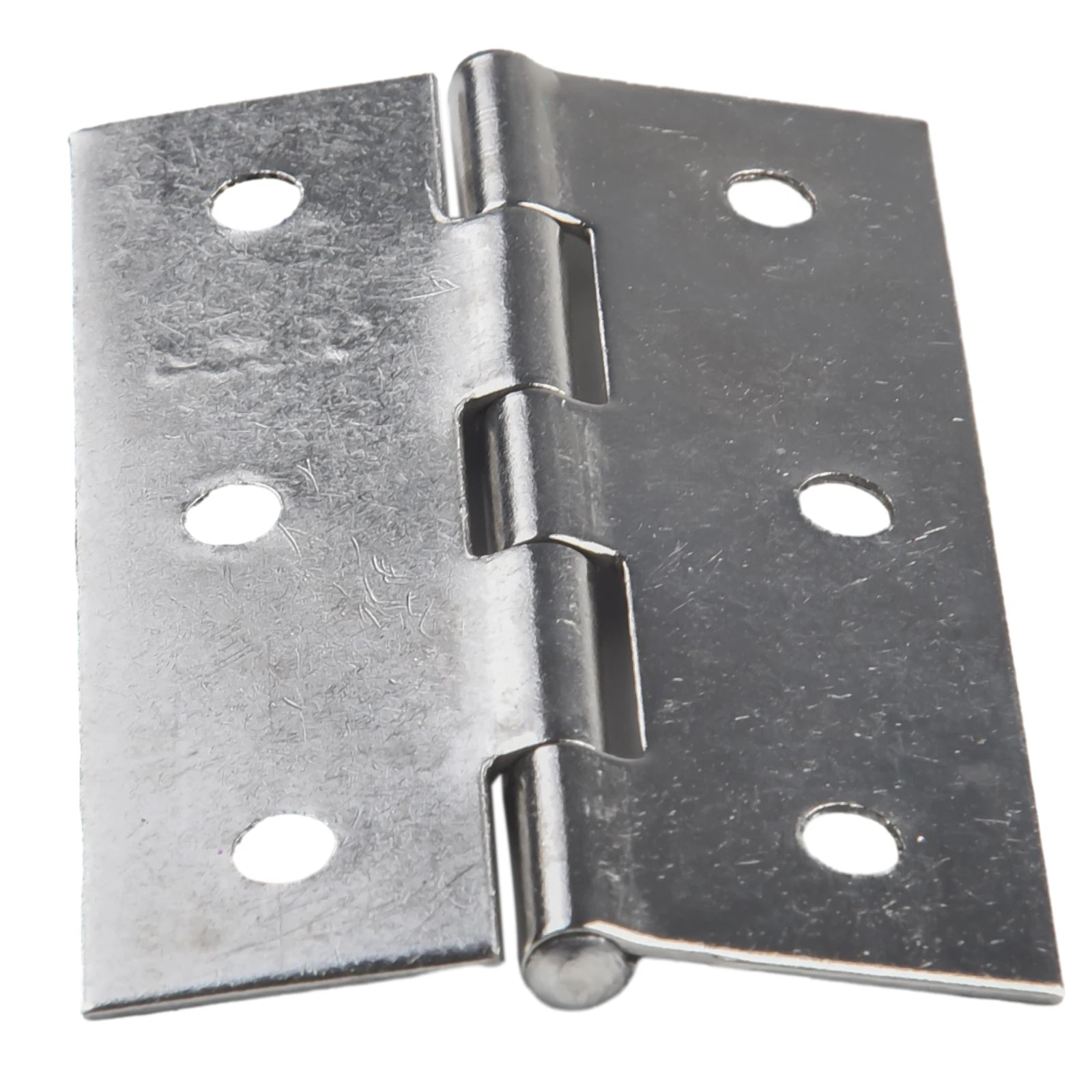 10PCS 3inch Door Hinge Stainless Steel Flat Hinges Window Cabinet Hinges Door Connector Bookcase Wooden Box Furniture Hardware