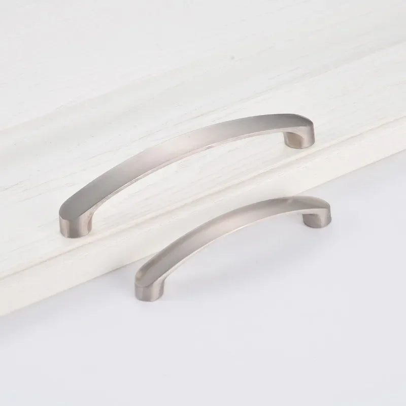 Modern Furniture Handle Hardware Cabinet Handles Knobs Aluminum Alloy Door Kitchen Knobs Brushed Cabinet Pulls Drawer