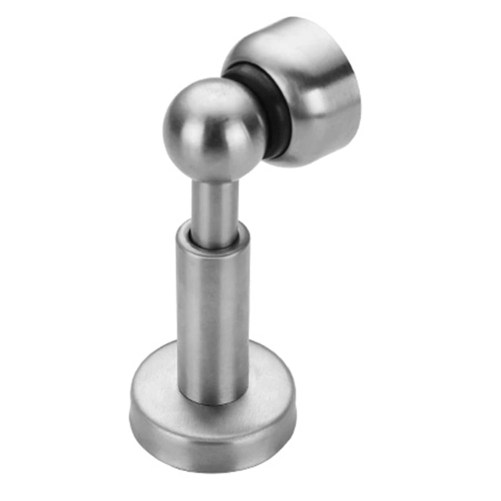 Magnetic Door Stopper Stainless Steel Magnet Door Stopper Catch Holder Strong Magnetic Attraction Gate Resistance Door Suction