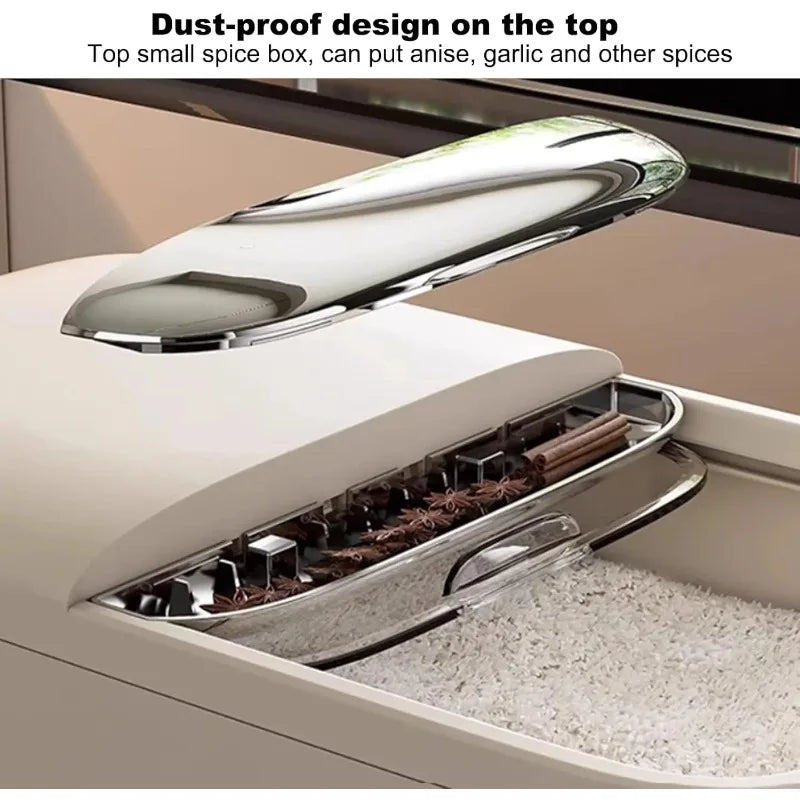 Rice Storage Containers Can Keep Rice Fresh Prevent Moisture and Pests and Are Suitable for Kitchen Storage